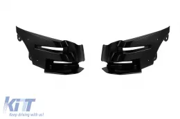 Ein Design-Typ 63 Paket geeignet für Mercedes GLE W167 2019-2023, nach 2024 mit verchromtem/schwarzem GT-Kühlergrill und schwarzen Auspuffendrohren-image-6139057