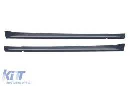 image-70-Ein Design Typ S63 Seitenschweller geeignet für Mercedes S-Klasse W223 Langversion nach 2020, mit rauchverchromten Zierleisten