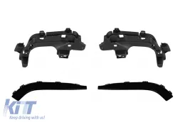 Ein Designpaket Typ 63 geeignet für Mercedes GLC SUV X253 2020-2022 mit Seitenschwellern und schwarzen Auspuffendrohren-image-6151263