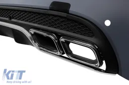 Ein Designpaket Typ C63 geeignet für Mercedes C-Klasse W205 Limousine 2015-2018-image-6141908
