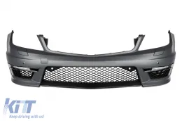 Ein Designpaket Typ C63 geeignet für Mercedes C-Klasse W204 Limousine 2011-2013-image-6142557