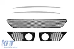 Ein Designpaket Typ E63 geeignet für Mercedes E-Klasse W211 Limousine 2002-2009-image-6143115