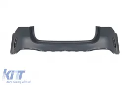 Ein Designpaket Typ GLE53 geeignet für Mercedes GLE SUV W167 2018-2023 mit Heckstoßstange, LED-Scheinwerfern und LED-Rückleuchten-image-6150673