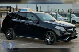 Ein Designpaket Typ GLE63 geeignet für den Mercedes ML W166 2011-2015 Umbau auf GLE W166, für das Modell mit Halogen-Scheinwerfern-image-6141267