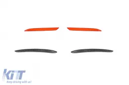 Ein Designpaket Typ GLE63 geeignet für Mercedes GLE Coupe C167 2020-2023, mit Heckstoßstange und LED-Scheinwerfern-image-6150783