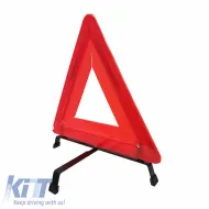 Elakadásjelző háromszög 43cm fém talppal és műanyag tokkal-image-6294728