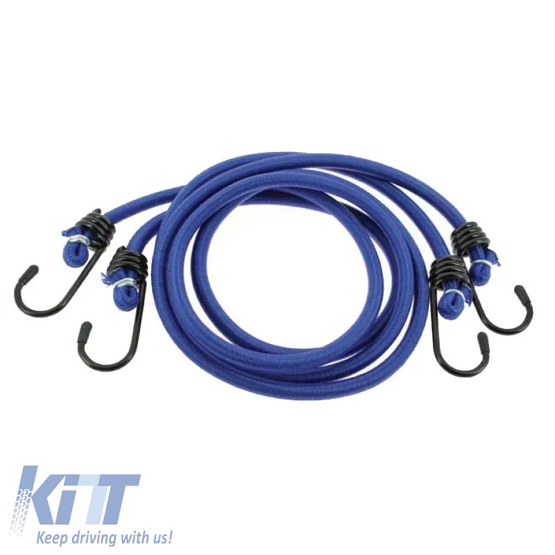 Elastic Cord Super with Metal Hook 10mm x 1 Meter 2 Pcs 17385
