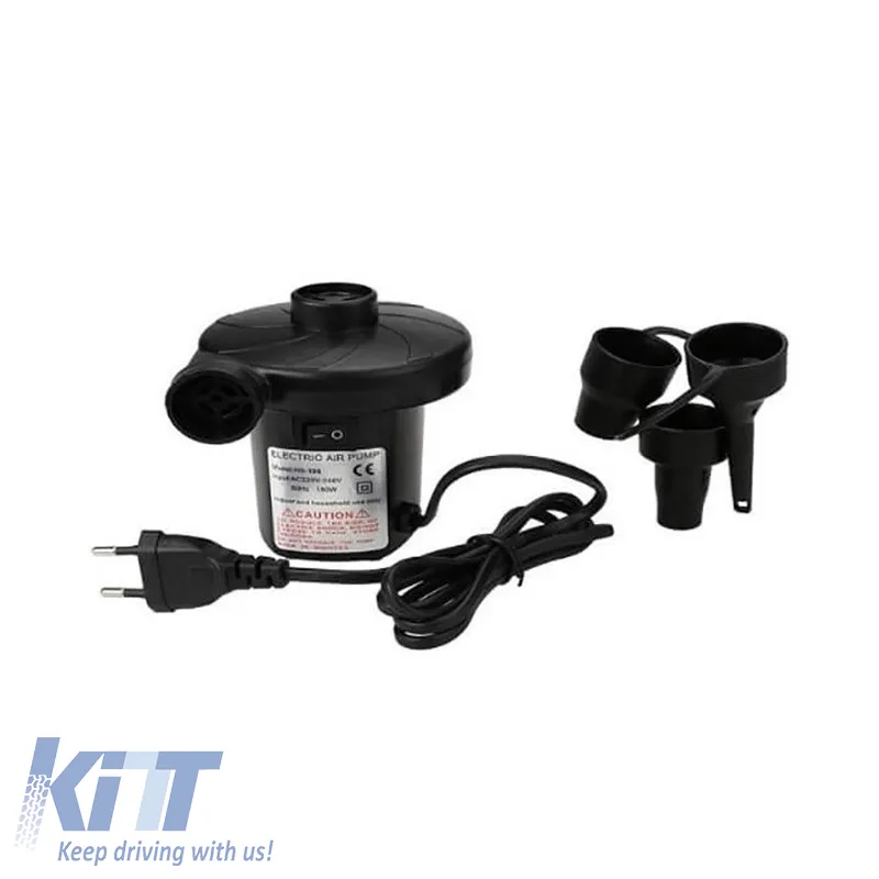 Electric Air Pump Inflator suitable for Inflatables Camping Bed Pool 12V 220V HT-196 1 Piece
