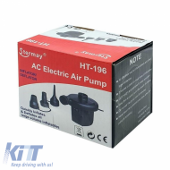 Electric Air Pump Inflator suitable for Inflatables Camping Bed Pool 12V 220V HT-196 1 Piece