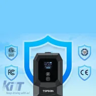 Electric Car Single Phase Charger 7 Pin 16Amp 3.7 kW 5 Meters Type 2 Topdon PulseQ AC Portable-image-6315450