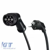 Electric Car Single Phase Charger 7 Pin 16Amp 3600W 5 Meters Type 2 Osram OPC20A05 Portable-image-6319578