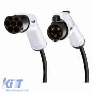 Electric Car Single Phase Charging Station Cable 5 Pin 32Amp 7.2 kWh 5 Meters Type 2 - Type 1 Osram OCC13205