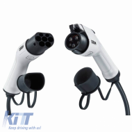 Electric Car Single Phase Charging Station Cable 5 Pin 16Amp 3.6 kWh 5 Meters Type 2 - Type 1 Osram ΟCC11605