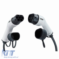 Electric Car Single Phase Charging Station Cable 7 Pin 16Amp 3.6 kWh 5 Meters Type 2 - Type 2 Osram ΟCC21605