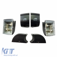 image-5-Elektromos ablakemelő kapcsoló gomb takaró Audi A3 / A6 / Q7 bal oldali 2 darabos készlet EK0186