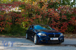 Első és hátsó lökhárító BMW F11 Touring 5 (2011+) modellekhez, M-Technik Dizájn, ködlámpa nélkül-image-6069957