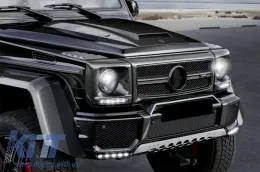 Első fényszóró keret, szénszálas, Mercedes G-osztály W463 (1989-2018), G65 Design-image-6055659