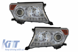 image-53-Első fényszóró LED DRL Toyota Land Cruiser FJ200 (2008-2012) átalakításhoz 2012 Facelift modellre