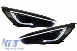 Első fényszórók LED DRL Ford Focus III Mk3 (2015-2017) Bi-Xenon Design dinamikus irányjelzővel-image-6033041
