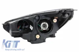 Első fényszórók LED DRL Ford Focus III Mk3 (2015-2017) Bi-Xenon Design dinamikus irányjelzővel-image-6033047