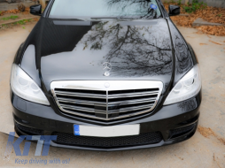 Első hűtőrács AMG Facelift Mercedes W221 S-osztály 2011-2013 S63 S65 Design-image-42019