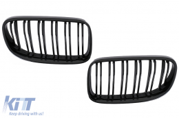 image-3-Első hűtőrács BMW 3 E92 E93 Kupé kabrió LCI előtti (2006-2009) Duplacsíkos M-Package Sport Dizájn