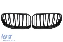 Első hűtőrács BMW 3 E92 E93 Kupé/Kabrió LCI előtti (2006-2009) Duplacsíkos M-Package Sport Dizájn-image-6069239