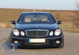 Első hűtőrács Mercedes Benz E-osztály W211 Facelift (2006-2009) AMG Design-image-39036