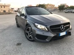 Első hűtőrács Mercedes Benz GLA-osztály X156 (2014-2016) GLA45 AMG Design Fekete-image-6031500
