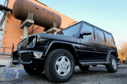 Első hűtőrács Mercedes G-osztály W463 (1990-2014) modellekhez, Új G63 GT-R Panamericana dizájn-image-6090611