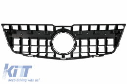 image-1-Első Hűtőrács Mercedes GLK-Class X204 Facelift előtti (2008-2012) GT-R Panamericana dizájn fekete króm