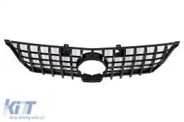 Első hűtőrács Mercedes ML-Class W166 (2012-2014) GT-R Panamericana Design Fekete-image-6099922