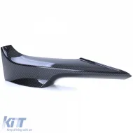 Első koptató spoiler splitter carbon look BMW 3-as E92 E93 2006-2010-image-6206389