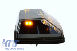 
Első lámpa borítók LED DRL nappali menetfénnyel MERCEDES G-osztály W463 (1989-től) modellekhez, irányjelzővel, G65 design-image-6067806