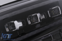 
Első lámpa LED Fénysor indulófénnyel Ford Ranger Raptor (2015-2020) balkormányos modellekhez, Teljes Fekete, dinamikus Irányjelzők, Matrix projektor-image-6078865