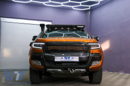 
Első lámpa LED Fénysor indulófénnyel Ford Ranger Raptor (2015-2020) balkormányos modellekhez, Teljes Fekete, dinamikus Irányjelzők, Matrix projektor-image-6089073