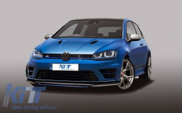 
Első lámpák 3D LED irányjelyzőkkel, nappali menetfénnyel és hűtőráccsal VW Golf 7 VII (2012-2017) modellekhez, kék GTE dizájn-image-5990766