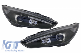 image-14-Első lámpák LED DRL Ford Focus III Mk3 Facelift (2015-2017) Xenon Look