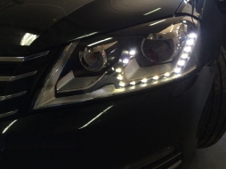 Első lámpák LED DRL Volkswagen Passat 3C GP B7 (2011-up)-image-6016501