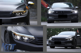 
Első lámpák VW Passat B8 3G Facelift (2016-2019) modellekhez, LED 2020 dizájn, dinamikus irányjelzők-image-6069524