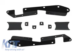 Első lapos acél lökhárító / sárvédő Jeep Wrangler / Rubicon JK (2007-2017)-image-6022377