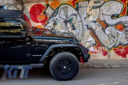 Első lapos acél lökhárító / sárvédő Jeep Wrangler / Rubicon JK (2007-2017)-image-6022404