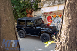 Első lapos acél ütköző  / sárhányó Jeep Wrangler / Rubicon JK (2007-2017)-image-6022406