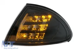 Első LED irányjelző BMW 3-as E46 Sedan Touring (1998-2001) Fekete-image-6111366