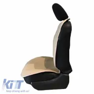 Első üléspárna Alcantara Super Fresh bézs 2 darab-image-6295401