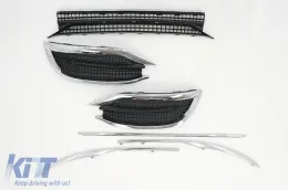 Első lökhárító alkatrészek Mercedes S-osztály W222 Facelift Sedan (2017-2020) Chrome M-Design-image-6091610