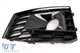 Első lökhárító alsó oldalsó hűtőrács BAL oldal Audi A5 F5 (2017-2019) Racing Look-image-6101160