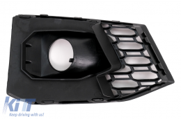 Első lökhárító alsó oldalsó hűtőrács BAL oldal Audi A5 F5 (2017-2019) Racing Look-image-6101162