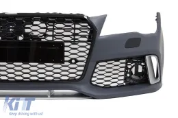 Első lökhárító AUDI A7 4G facelift előtti (2010-2014) RS7 Design, középső rács nélkül-image-6041107