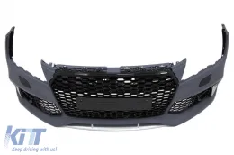 Első lökhárító AUDI A7 4G facelift előtti (2010-2014) RS7 Design, középső rács nélkül-image-6041108